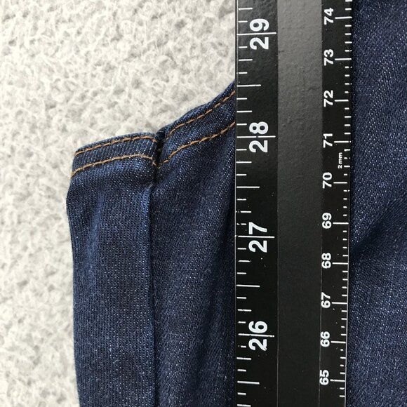 MOTT & BOW Jeans Womens Size 32x28 Jane Skinny High Rise Dark Wash Stretch Denim - Picture 13 of 13